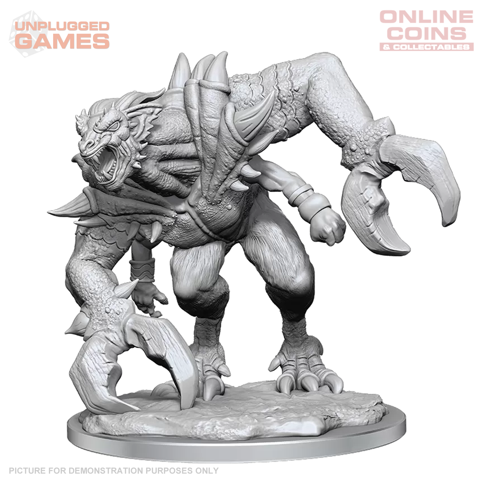 D&D Nolzurs Marvelous Unpainted Miniatures Glabrezu